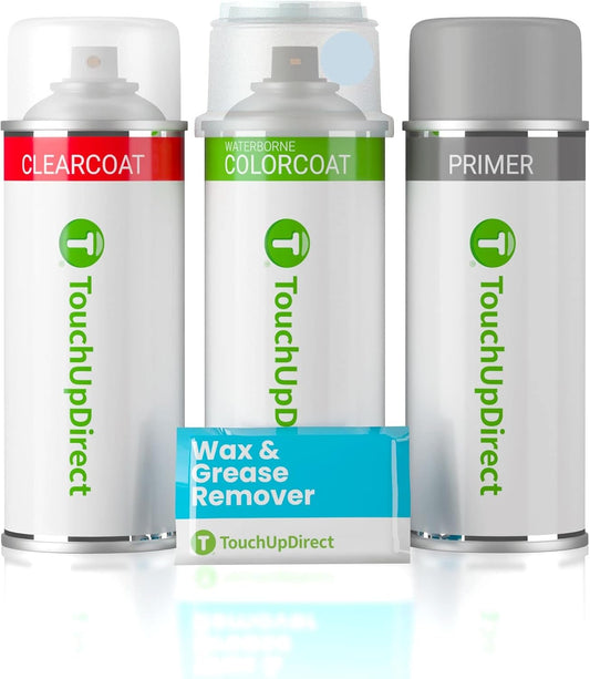 TouchUpDirect 781 Sea Glass Pearl Compatible with Toyota Exact Match Touch Up Paint Aerosol - Preferred Kit