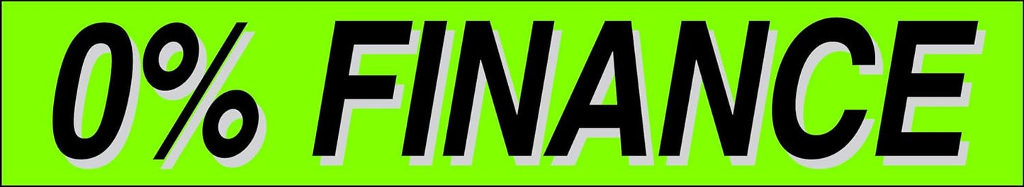 Ez-line Vinyl Windshield Stickers 3 Dozen 15 Inch Chartreuse Slogan Dealership Pro Pack for Car Lots (EZ115-Pack9)