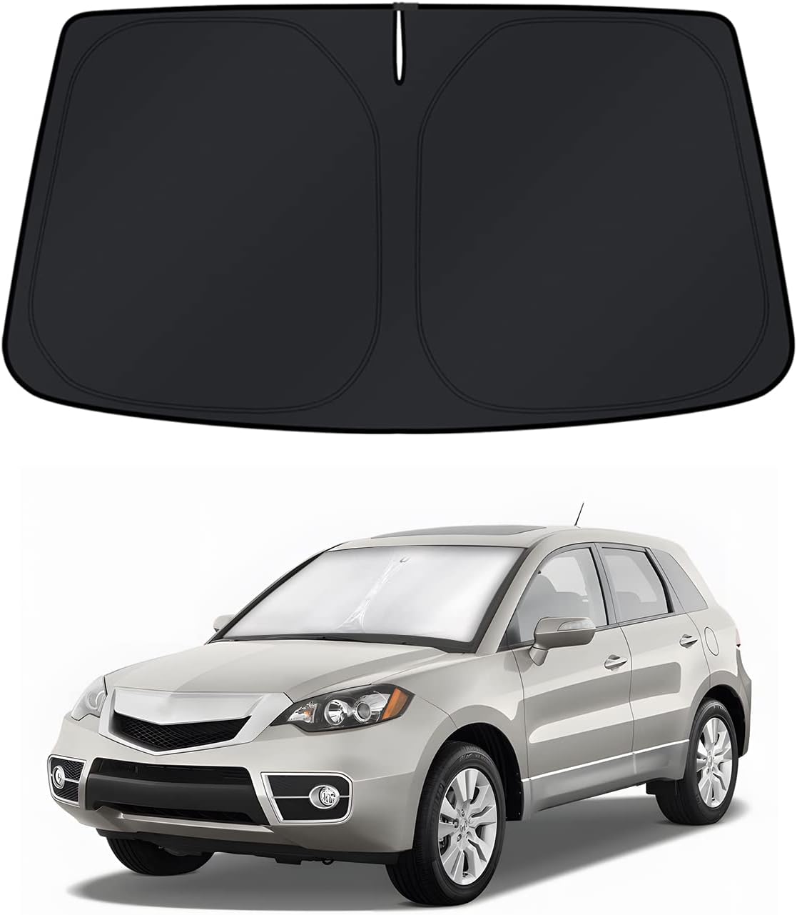 KUST Windshield Sun Shade for Acura RDX 2007–2012 Window Shade Sun Visor Cover Foldable Blocks UV Rays Keep Your Car Cooler