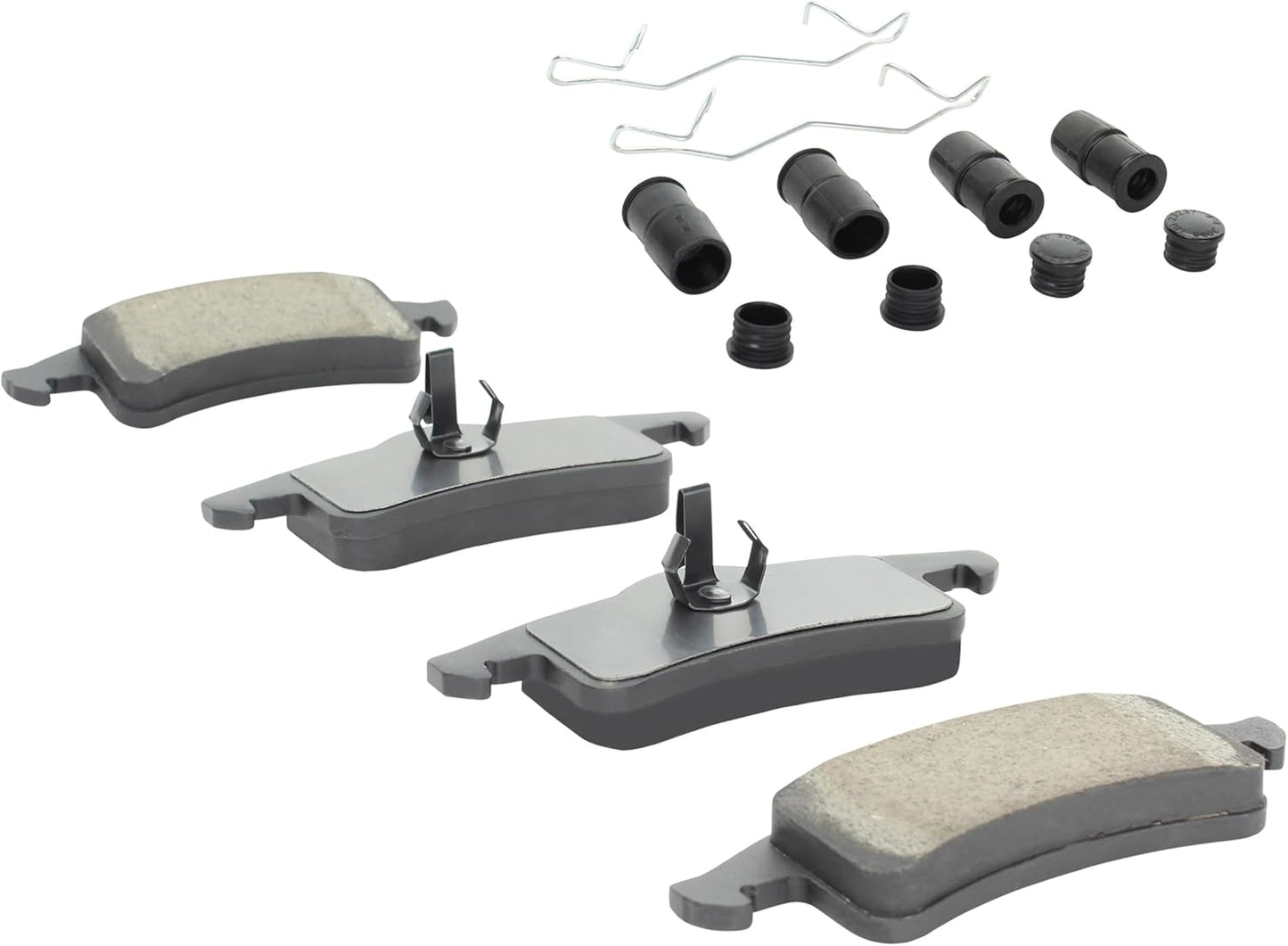 Premium Ceramic Rear Brake Pads (1001-0791C) Compatible with Jeep Grand Cherokee 1999-2004