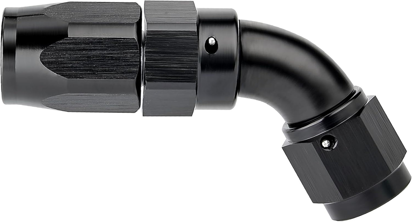 EVIL ENERGY 4AN 60 Degree One Piece Full Flow Hose End Fitting Swivel For CPE Braided Hose