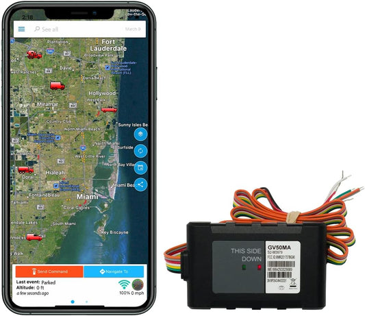 Optimus GV50MA Wired GPS Tracker for Cars and Trucks