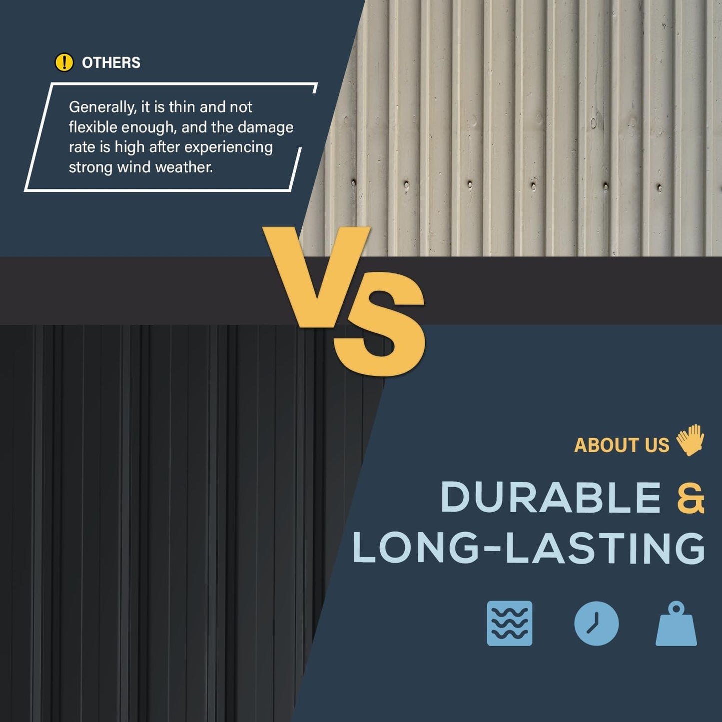 AECOJOY 12' x 12' Outdoor Storage Shed, Dark Grey Large Metal Sheds & Outdoor Storage Clearance Steel Yard Shed with Lockable Doors, Utility and Tool Storage Garden Shed for Backyard