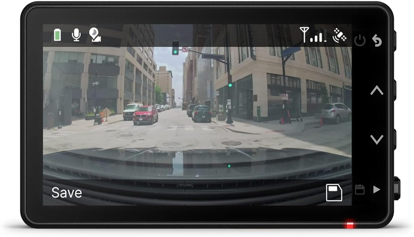 Garmin Dash Cam Live, 24/7 Live View, Always-Connected Dash Cam
