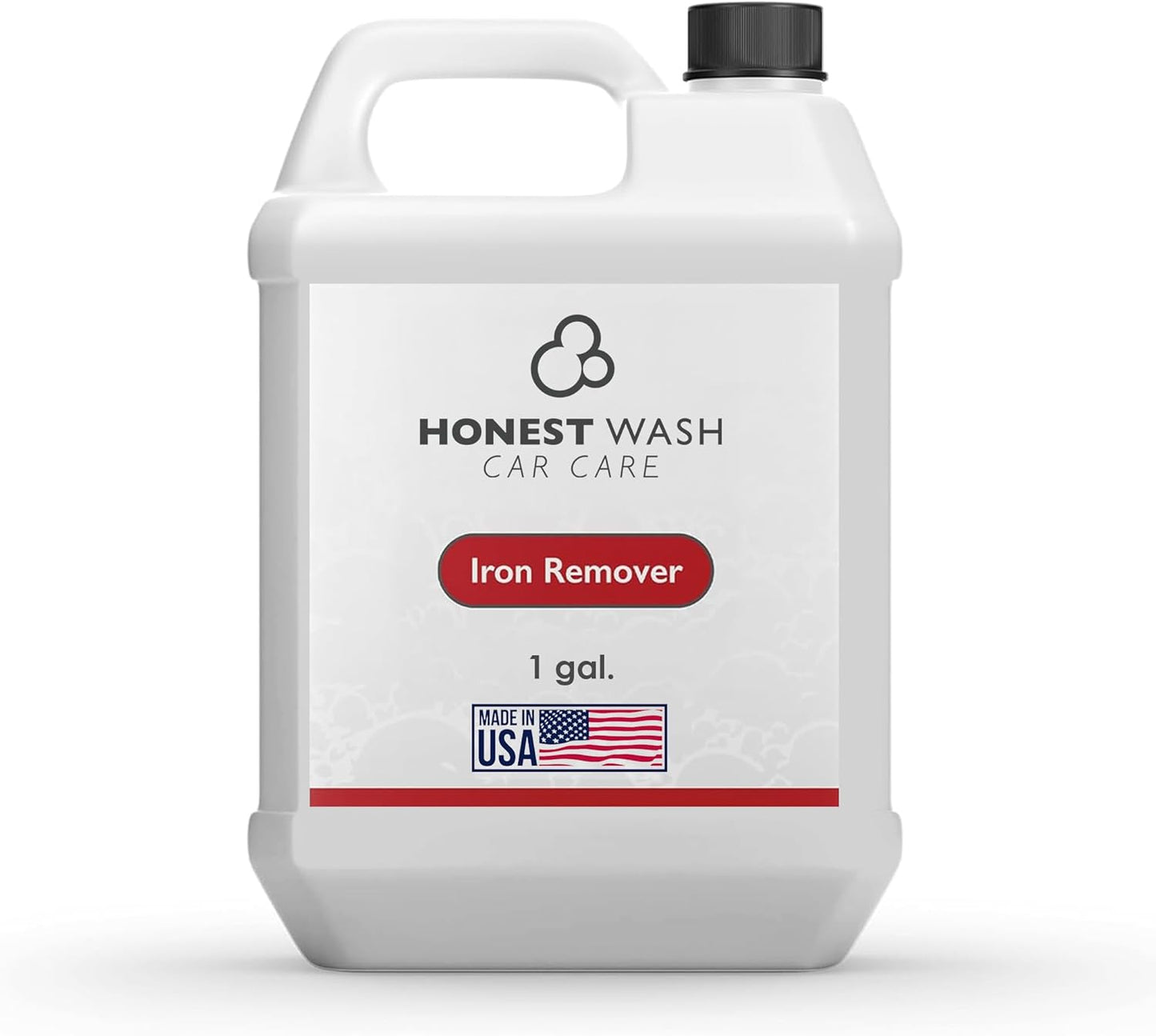 Honest Wash Iron Remover Car Detailing – Powerful Solution for Dissolving Brake Dust, Dirt, and Grime | Visible Reaction for Deep Cleaning | Safe for All Wheel and Surface Types (128 Fl Oz)