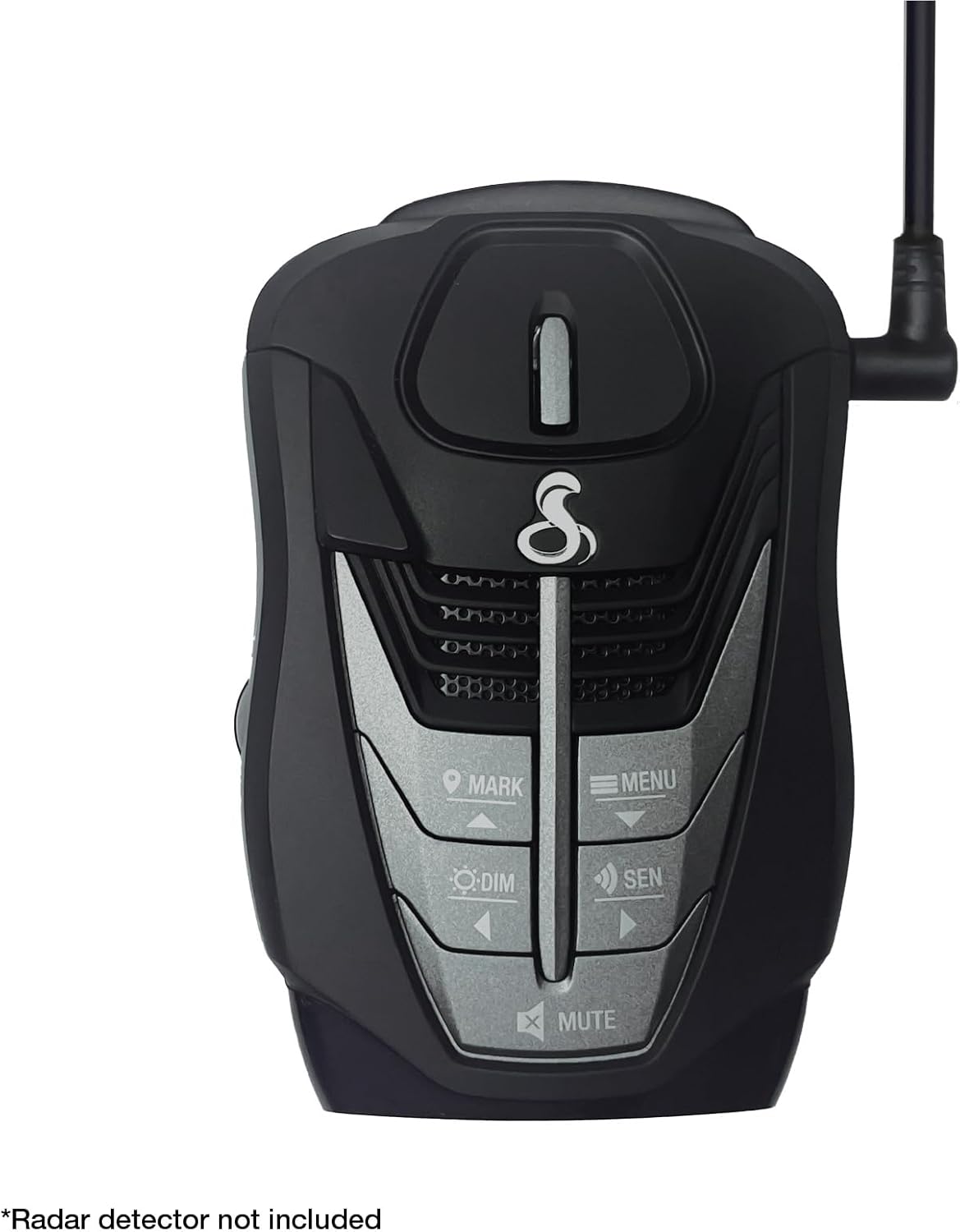 Cobra USB-C to Barrel Connector Radar Detector Power Cable Radar Detectors, Compatible RAD350 380 450 480i 700i and Suitable for Radar Detector Windshield Mount