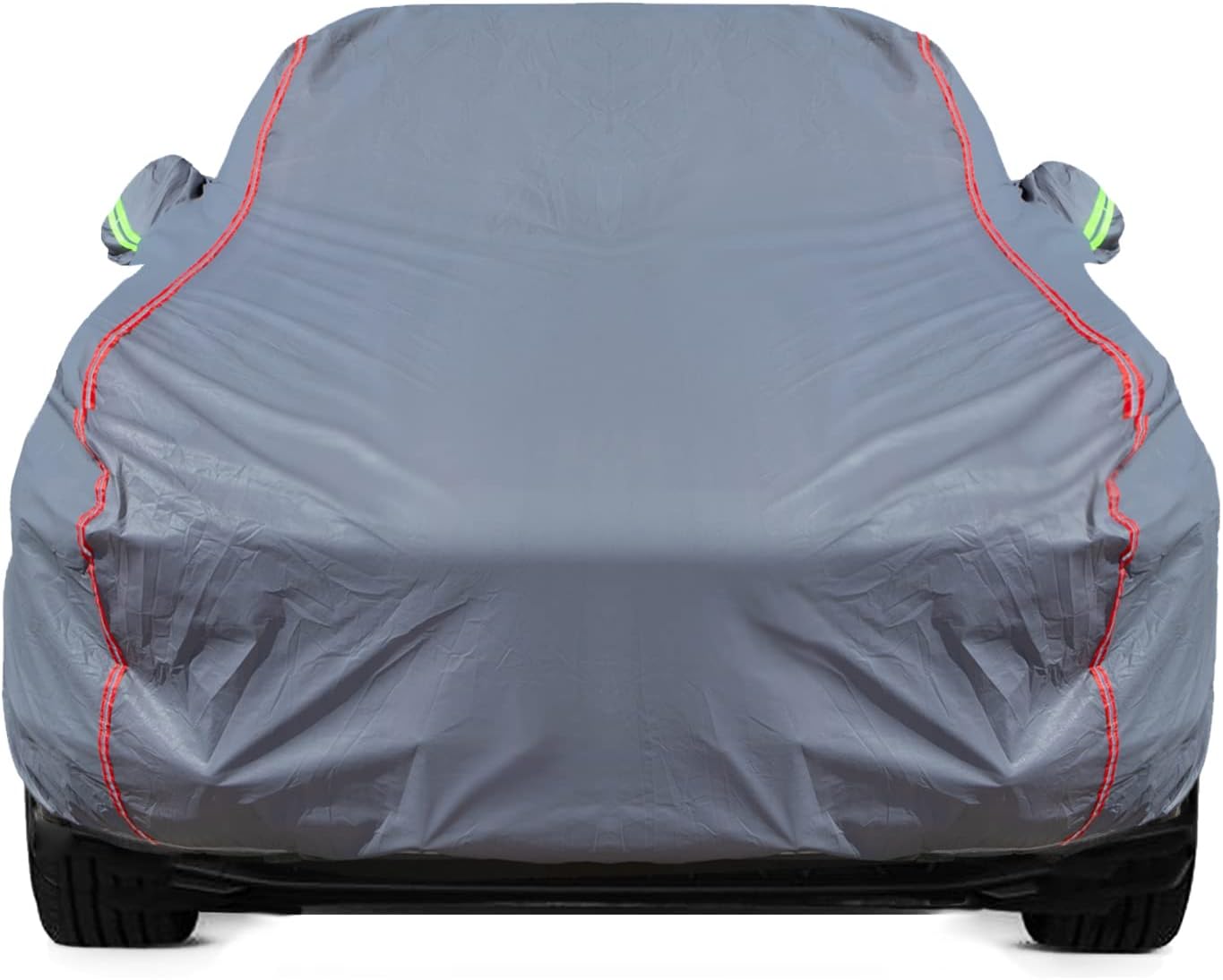 Breathable New Material, Waterproof Car Cover, Locks and Zipper Doors, Sunscreen Waterproof UV Prevention Snowproof Wind and Windproof,Suitable for Indoor Outdoor,for Sedan (197" to 208") C4
