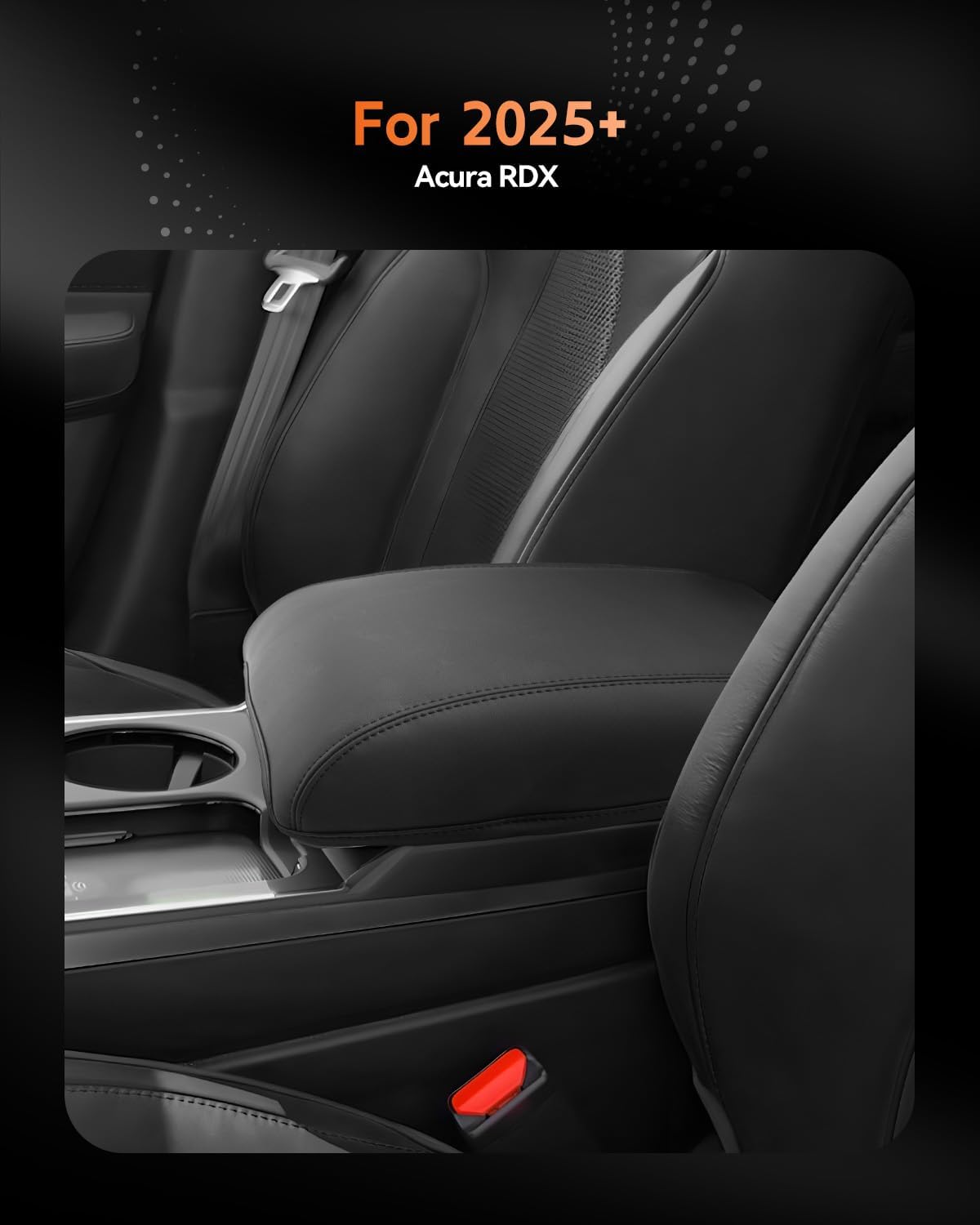 CDEFG for 2025 2026 Acura RDX Center Console Cover Armrest Box Cover for RDX A-Spec Accessories Console Arm Rest Protector