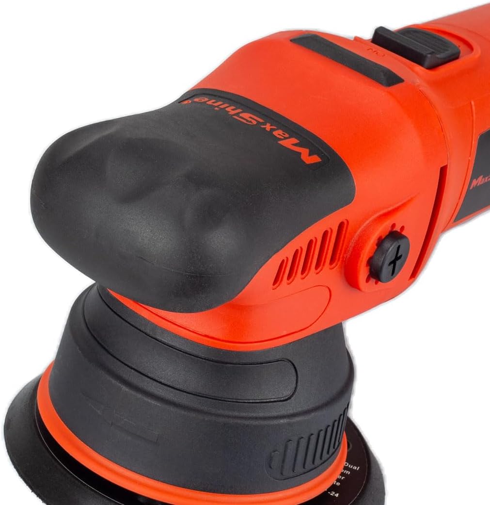 Maxshine 3 Pieces M8S V2 Dual Action Polisher &16oz Compound/Polish Car Detailing Kit - 1000W, 8mm Throw, 5” Plate, Thread 5/16”-24 - Powerful Auto Detailing Tool for Paint Protection (M8S V2 Kit 2)