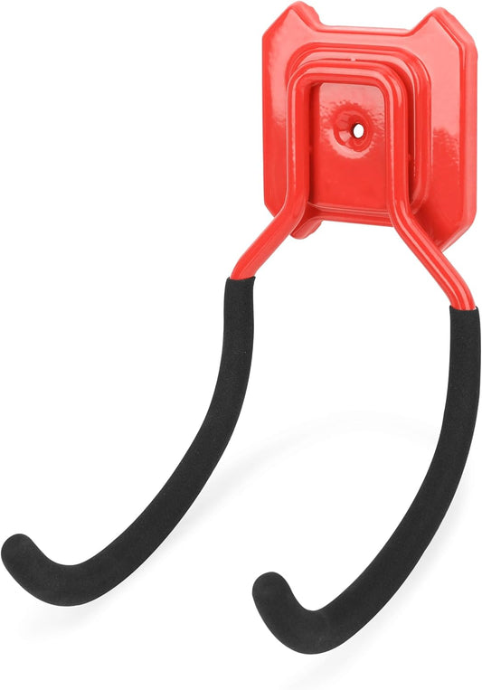 PR1ME Garage Hook, 1 Pack Heavy Duty Garage Wall Mount Hook, C Utility Garage Wall Storage Hook, Garage Storage Organization and Tool Hanger for Hoses, Extension Cords and Recreational Equipment