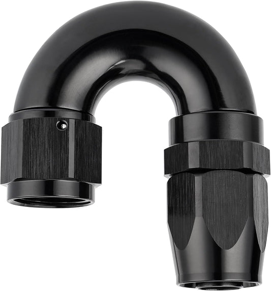 EVIL ENERGY 10AN 180 Degree One Piece Full Flow Hose End Fitting Swivel For CPE Braided Hose