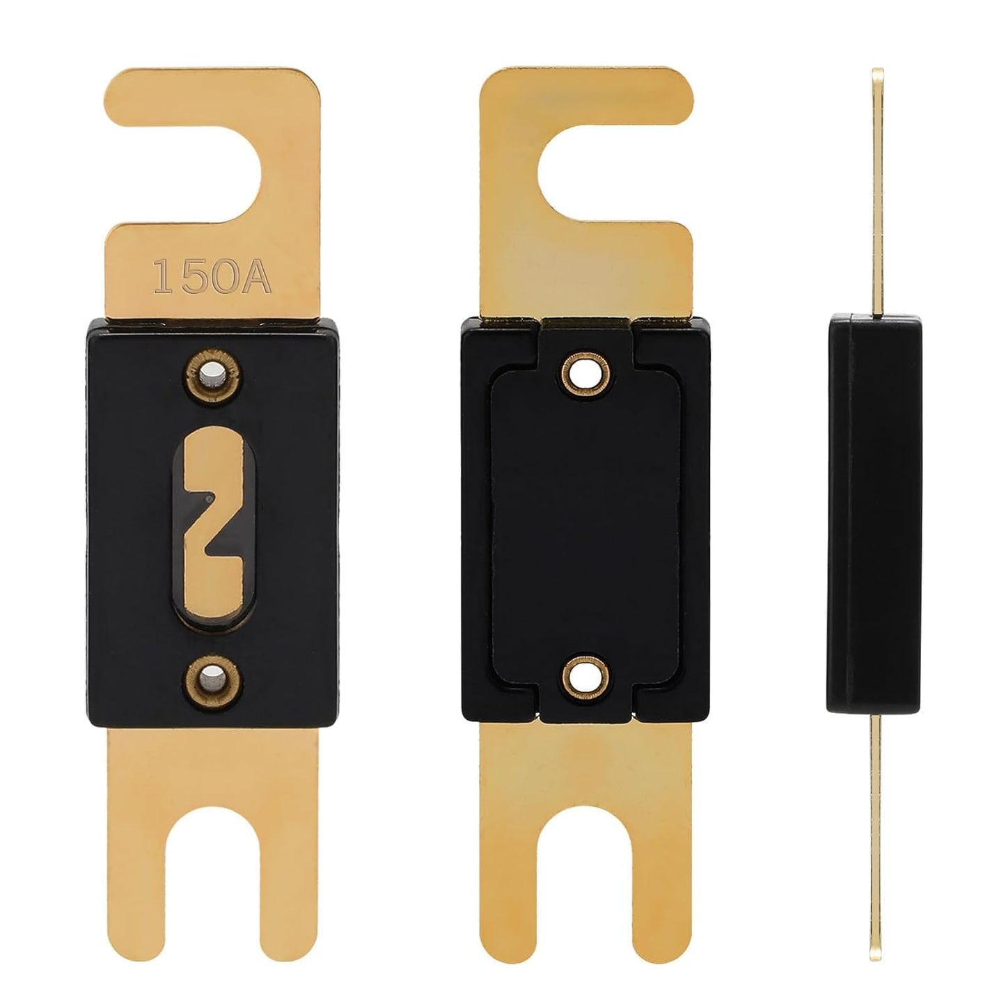 150A ANL Fuse 150 Amp Inline Blade Fuses 32V for Car Audio Inverter Automotive Stereo (Pack of 3 pcs)