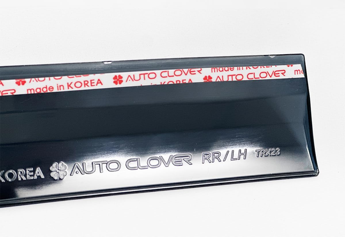 AUTOCLOVER Smoked Window Visor Sun Rain Vent Guard 4p for 2024 Trax, E291