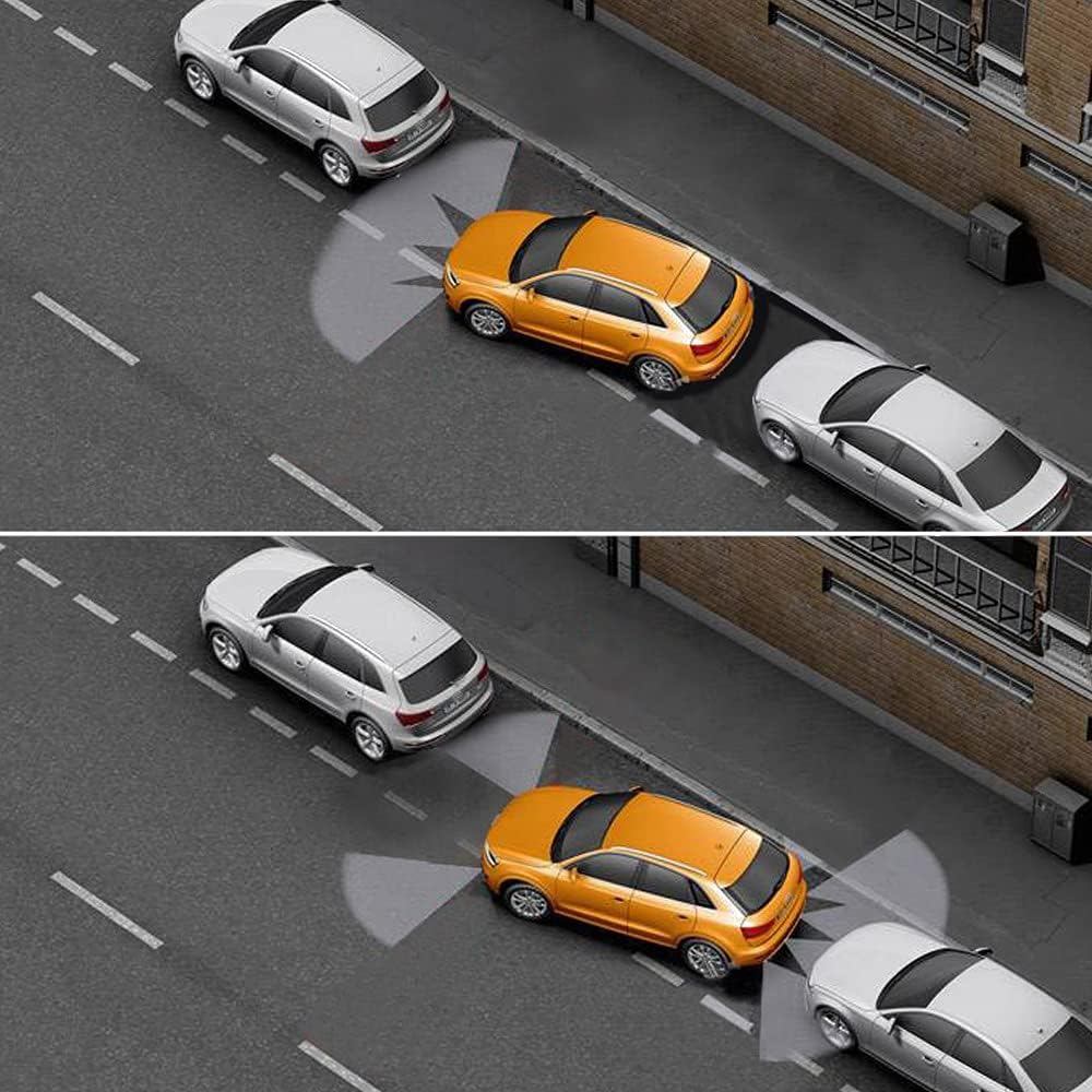 Backup Parktronic System Car Auto Vehicle Reverse with 8 Parking Sensors kit Distance Detection LCD Distance Display Sound Warning …