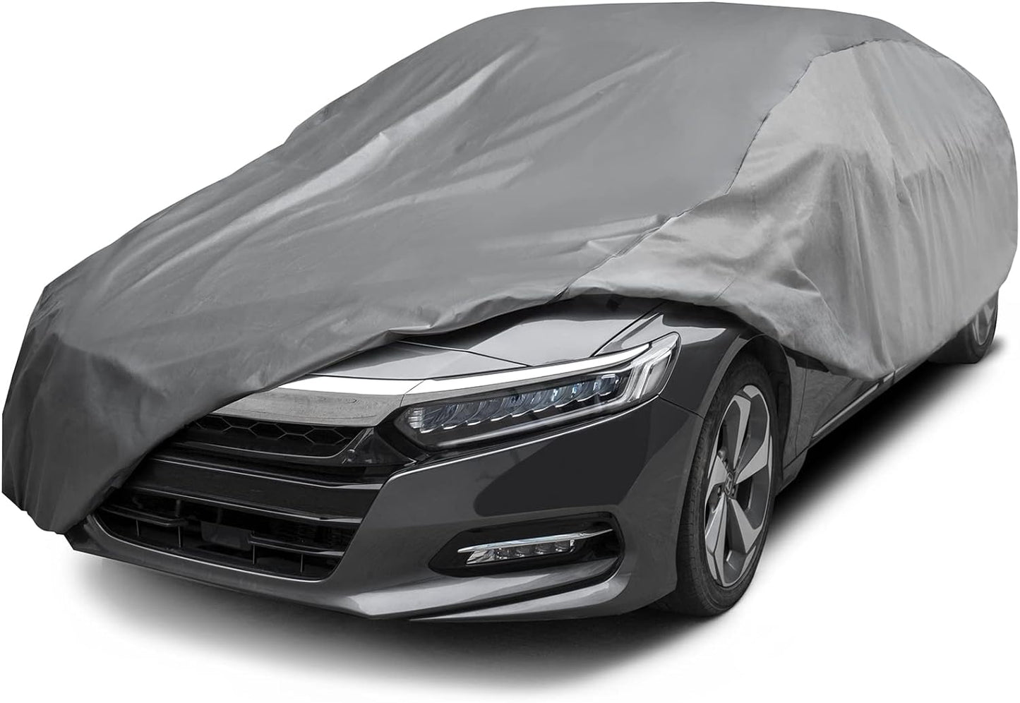 XCAR Ultra Light Waterproof Car Cover for Automobiles All Weather Protection, Windproof & Breathable, Fits Sedan Up to 200"