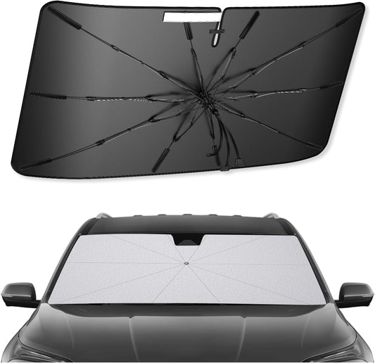 SXCY for 2025 Buick Enclave Windshield Umbrella Sunshade [Easier Foldable] for 2025 Buick Enclave Accessories 2025 Enclave Sunshade Umbrella 2025 Enclave Windshield Umbrella Sun Shade