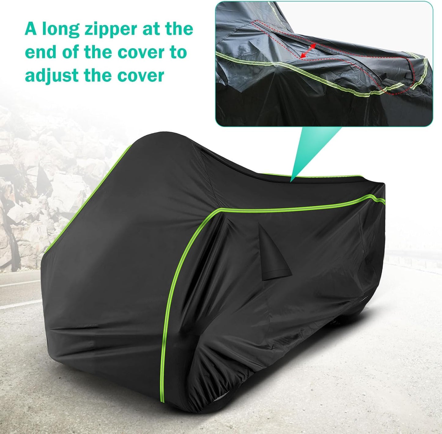 for Can-Am Spyder RT Full Cover - Waterproof, Sun & Heat Protection, Heavy Duty All Weather Protection - 2020-2025 RT Touring/Sports ST