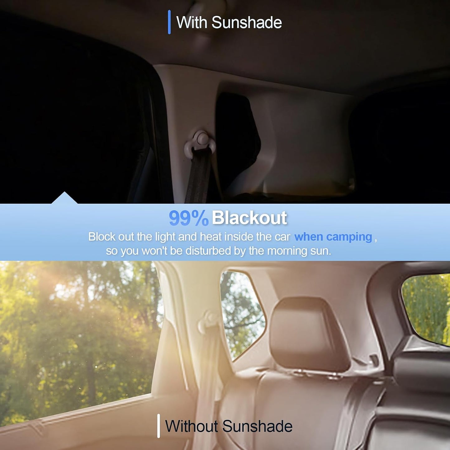 8pcs Car Window Shades for Kia Sorento 2016-2020 Accessories,Windshield Side Rear Full Sunshade,Sun Visor UV Blocking, Privacy Protection and Blackout for Camping Outdoor