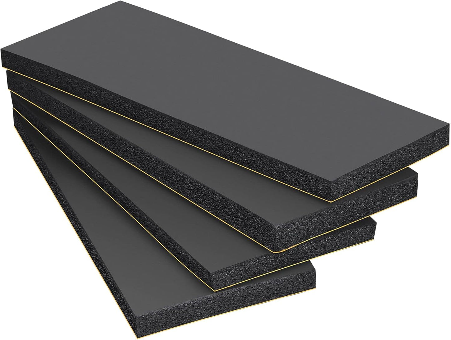 Garage Wall Protector, 4 Pack Garage Car Door Protector Bumper Guard for Car Doors Anti-Collision Waterproof Inflaming Ultra Self Adhesive EVA Foam for Warehouse (4 Pack: 16-17/32" x 5-29/32" x .79)