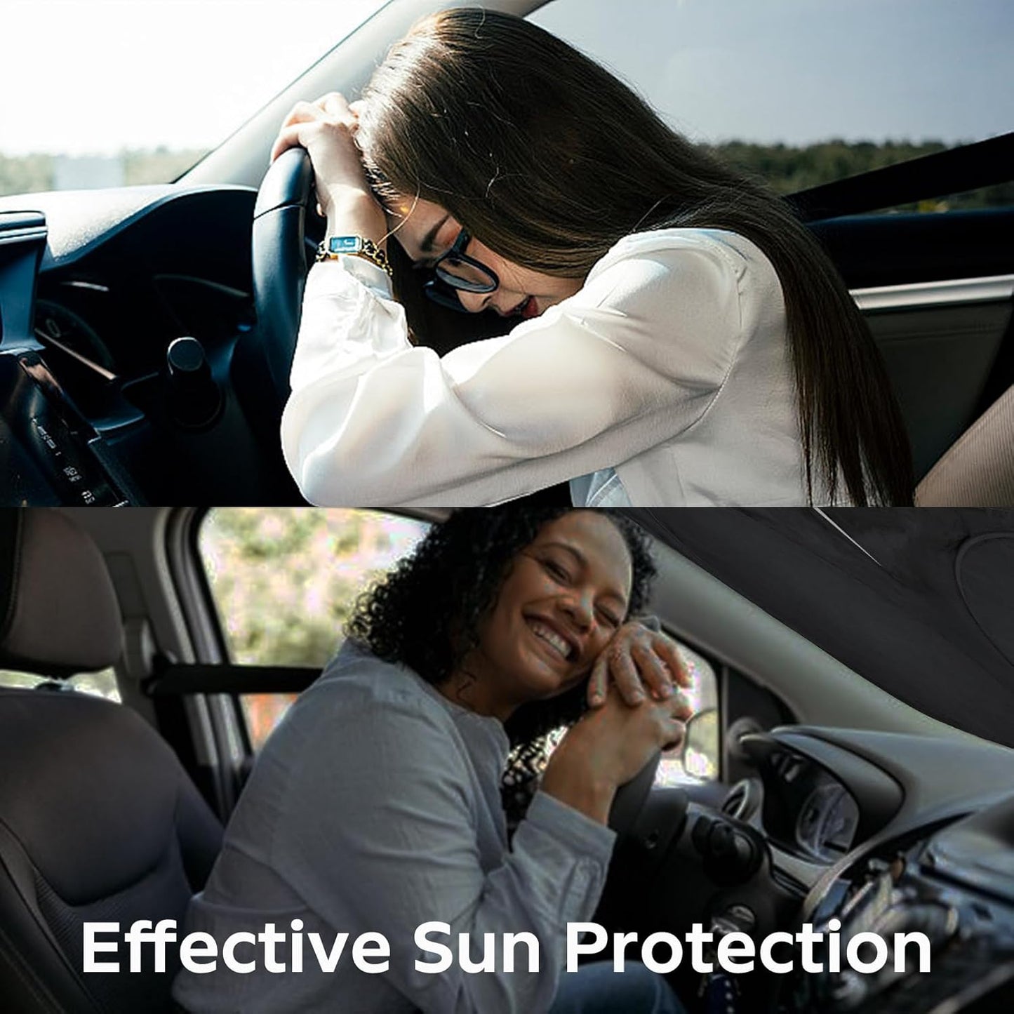 INSAUTO for GLC Windshield Sunshade Foldable Sun Shade Custom-fit for Mercedes Benz 2016-2022 GLC SUV GLC300 Windshield Cover Car Front Window Sun Visor Shield Keeps Your Vehicle Cool Accessories