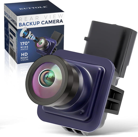 Rear View Backup Camera Compatible with Ford Escape 2014 2015 2016 Parking Assist Camera 170°Ultra Wide Angle HD Night Vision Waterproof Escape Accessories Reverse Camera EJ5Z-19G490-A GJ5T19G490AD