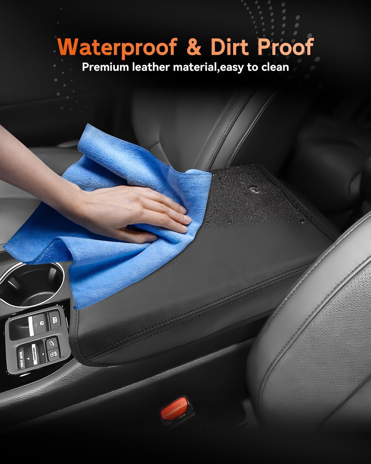 CDEFG for Honda Pilot/Ridgeline/Passport Center Console Cover Armrest Box Cover for Honda Pilot 2023 2024 2025, 2024 2025 2026 Ridgeline/Passport Accessories Arm Rest Protector