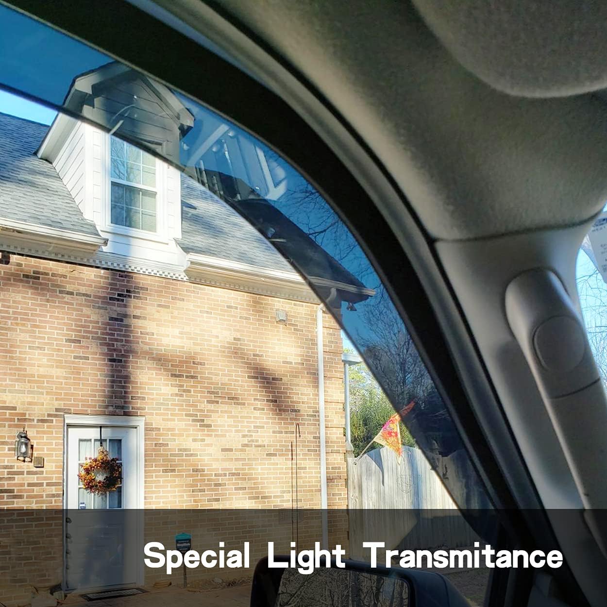 92328 Original Side Window Wind Deflector,2pcs Outside Mount Style Nice Sun Rain Guards Set,Window Visor fit for 2007-2018 Jeep Wrangler 2-Door