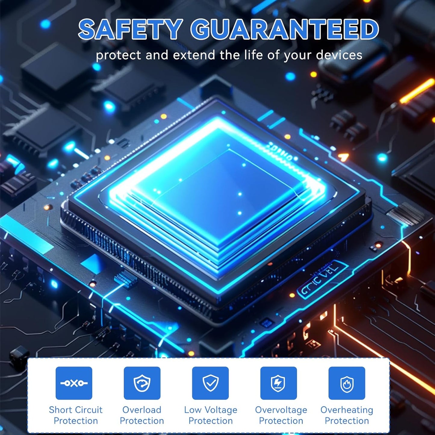 Power Inverter 500W Car Power Inverters,12 Volt Inverter Car Cigarette Inverter,12V DC to 110V AC Car Plug Adapter Outlet Converter for Laptop Vehicles Camping Road Trip Essentials Adults