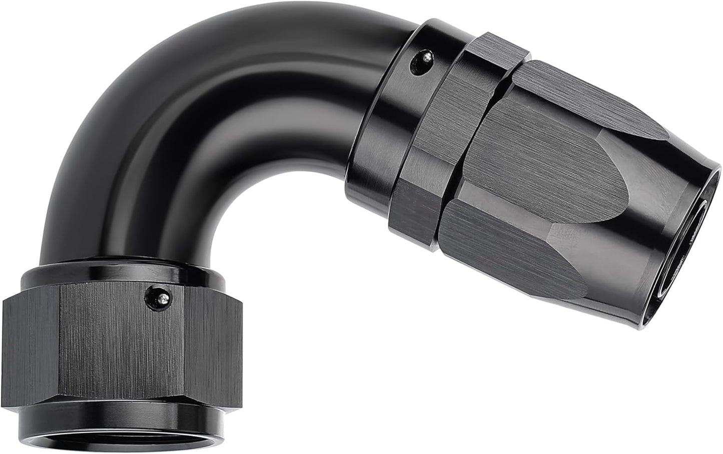 EVIL ENERGY 12AN 120 Degree One Piece Full Flow Hose End Fitting Swivel For CPE Braided Hose