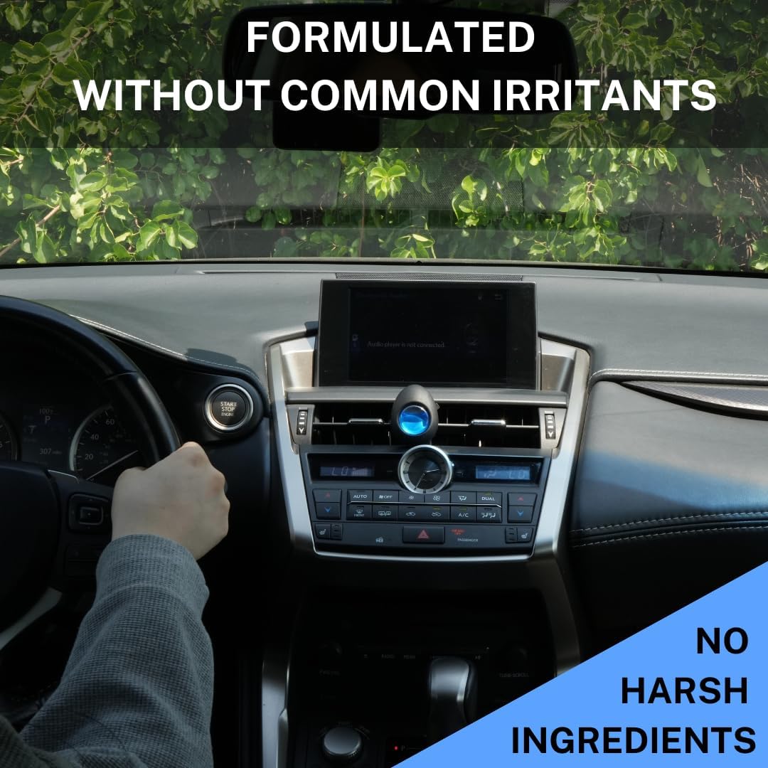 Air Jungles Car Air Freshener Vent Clip 5 Count, Variety Pack – New Car, Ocean, Lavender, Honey Peach, Hawaii Mahalo, 4 ml Each, Long-Lasting Odor Eliminator, Up to 150 Days Freshness for Auto