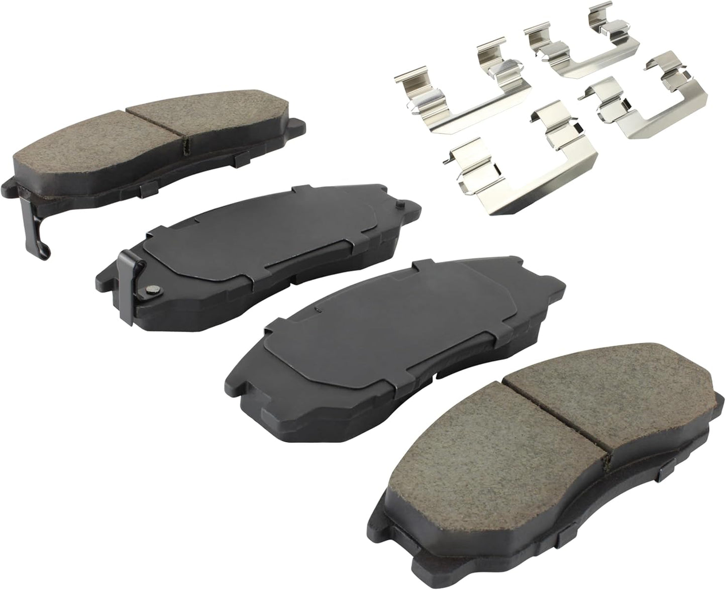 Premium Ceramic Front Brake Pads (1001-0903C) Compatible with Hyundai Santa Fe 2001-2005, Kia Sedona 2002-2003