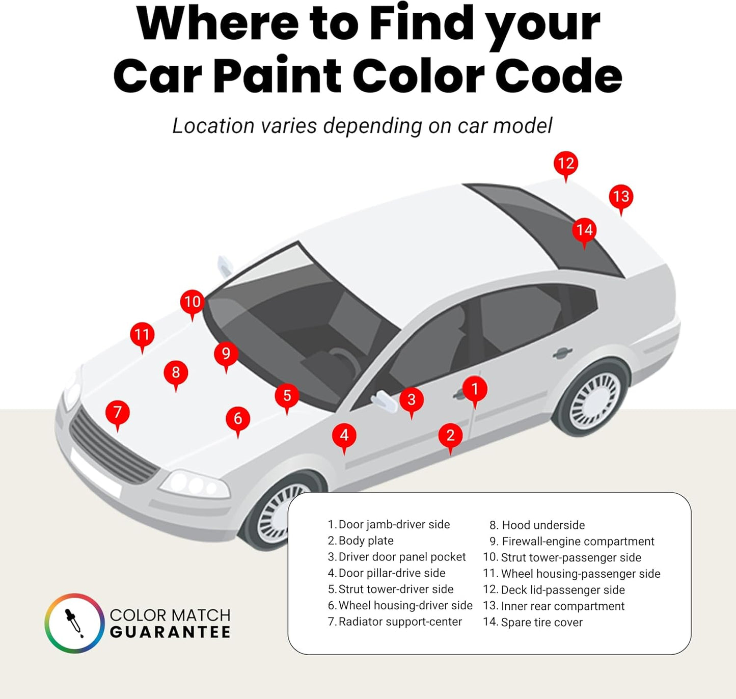 TouchUpDirect 1L7 Underground Compatible with Toyota Exact Match Touch Up Paint Aerosol - Platinum Kit