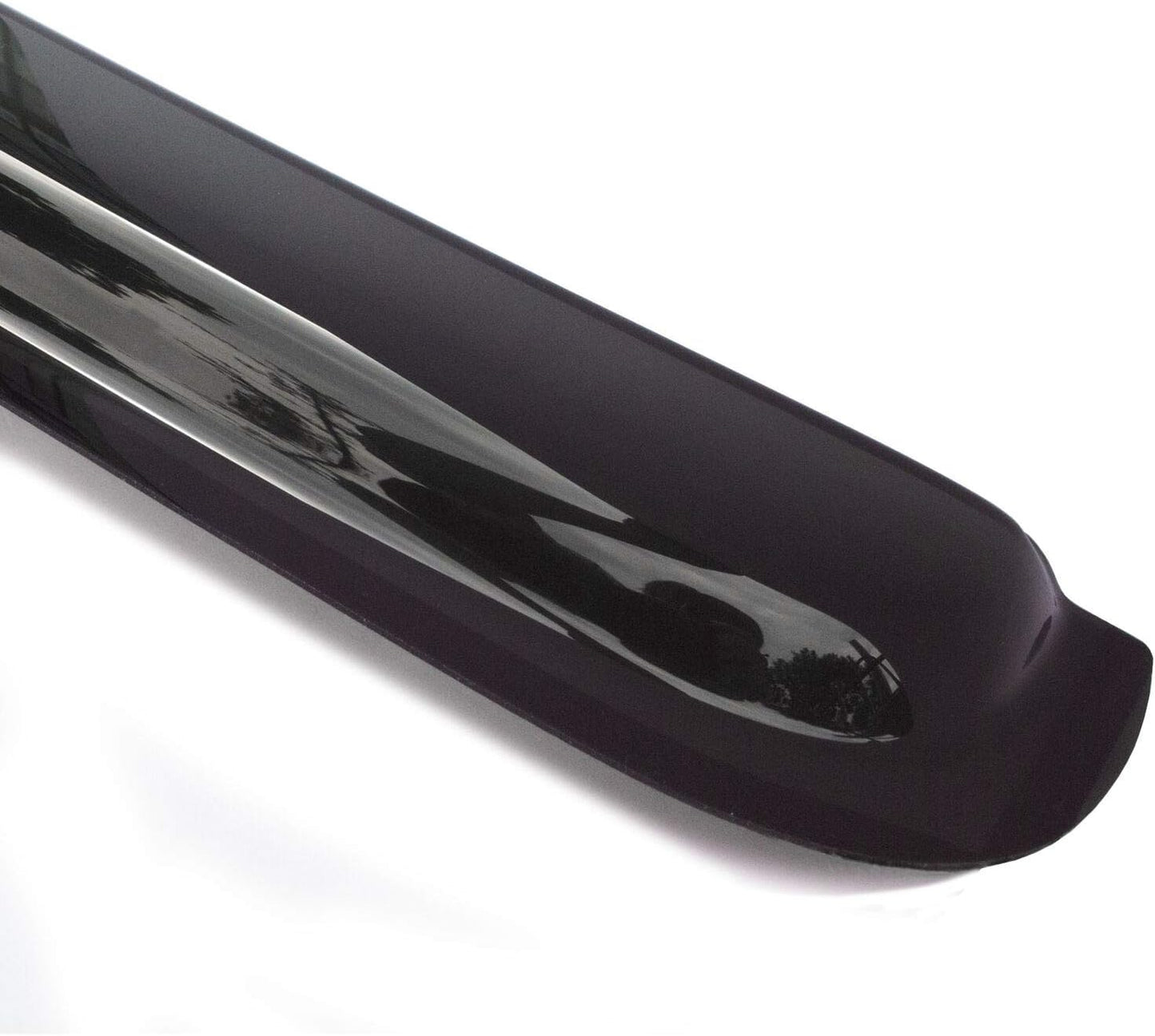 4pc Sun Rain Guards Window Visor Wind Deflector Compatible with 2010-2018 Ford Taurus Smoke 94194