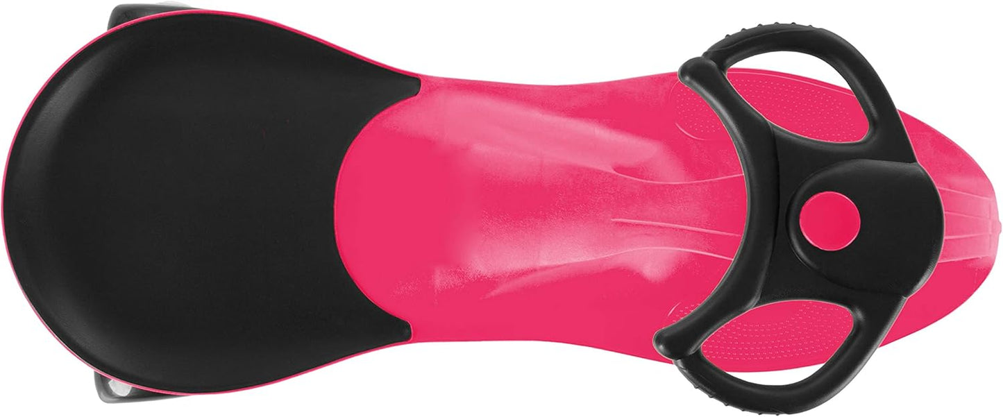 Wiggle Car Ride On Toy - No Batteries, Gears or Pedals - Twist, Swivel, Go - Outdoor Ride Ons for Kids 3 Years and Up by Lil' Rider (Hot Pink)