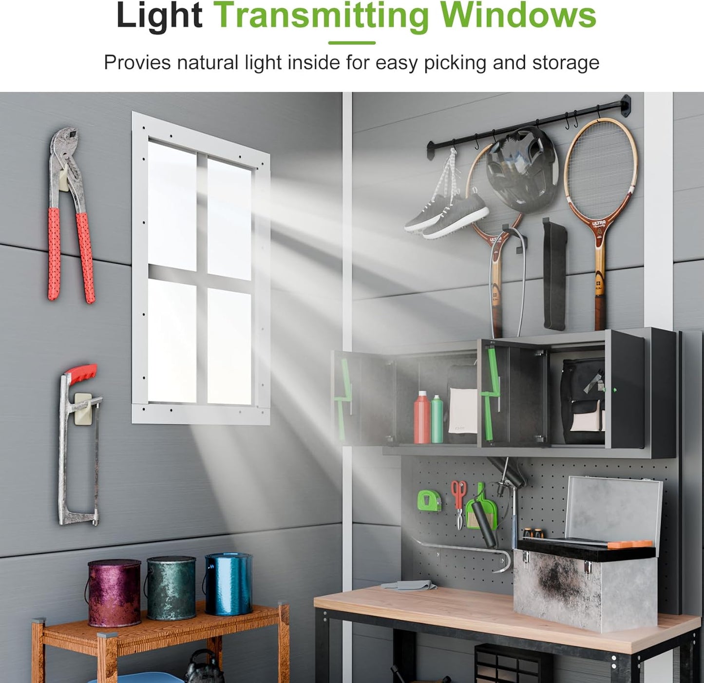 6x3 Shed Resin Outdoor Storage with Floor Included, Waterproof Lockable Small Plastic Garden Tool Shed Cabinet