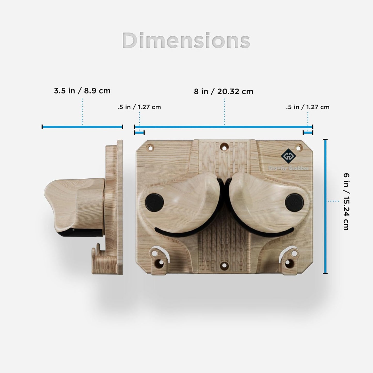 Ultimate Ski & Snowboard Wall Rack | Secure, Non-Slip Storage | Fits Any Ski/Board | Garage Organization | Ski Storage Rack | Snowboard Storage Rack | Winter Gear Organizer | 3 Pck