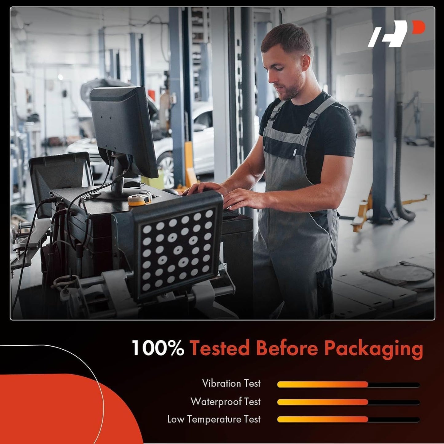 A-Premium 4-PC Reverse Backup Parking Assist Sensor Compatible with Select Ram, Jeep & Dodge Models - 1500/2500/3500 2019-2023, Wrangler 2018-2023, Gladiator 2020-2023, Durango 2023