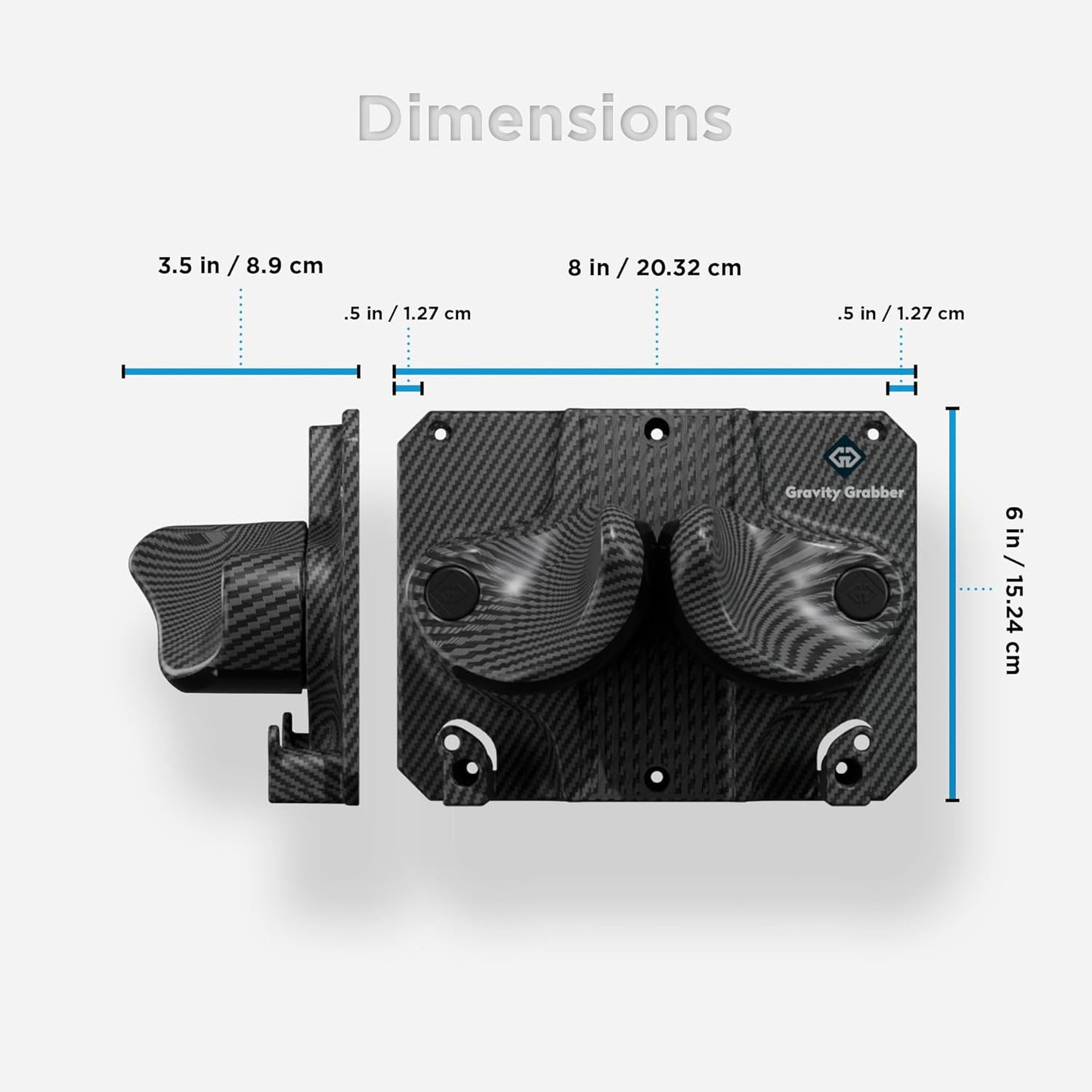 Ultimate Ski & Snowboard Wall Rack | Secure, Non-Slip Storage | Fits Any Ski/Board | Garage Organization | Ski Storage Rack | Snowboard Storage Rack | Winter Gear Organizer | 2 Pck