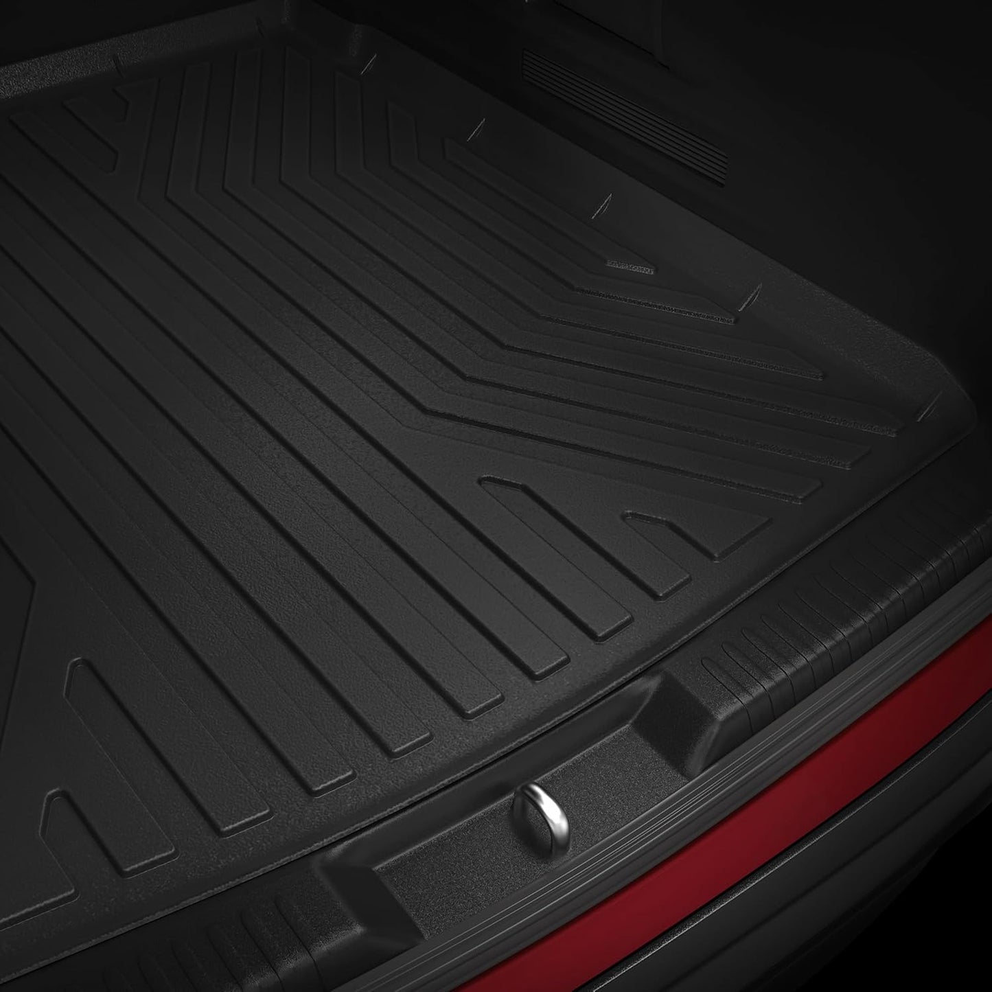OEDRO Cargo Trunk Liner Fit for 2010-2017 Chevrolet Equinox/GMC Terrain, All Weather Custom Fit Anti-Slip Cargo Mat, Black