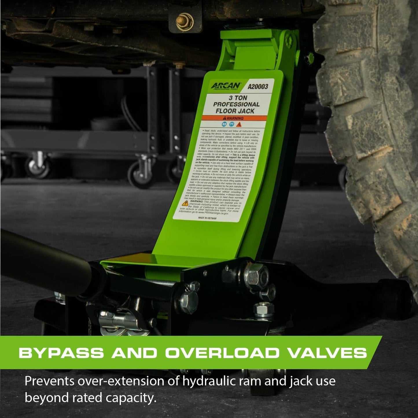 Arcan 3 Ton Steel Floor Jack