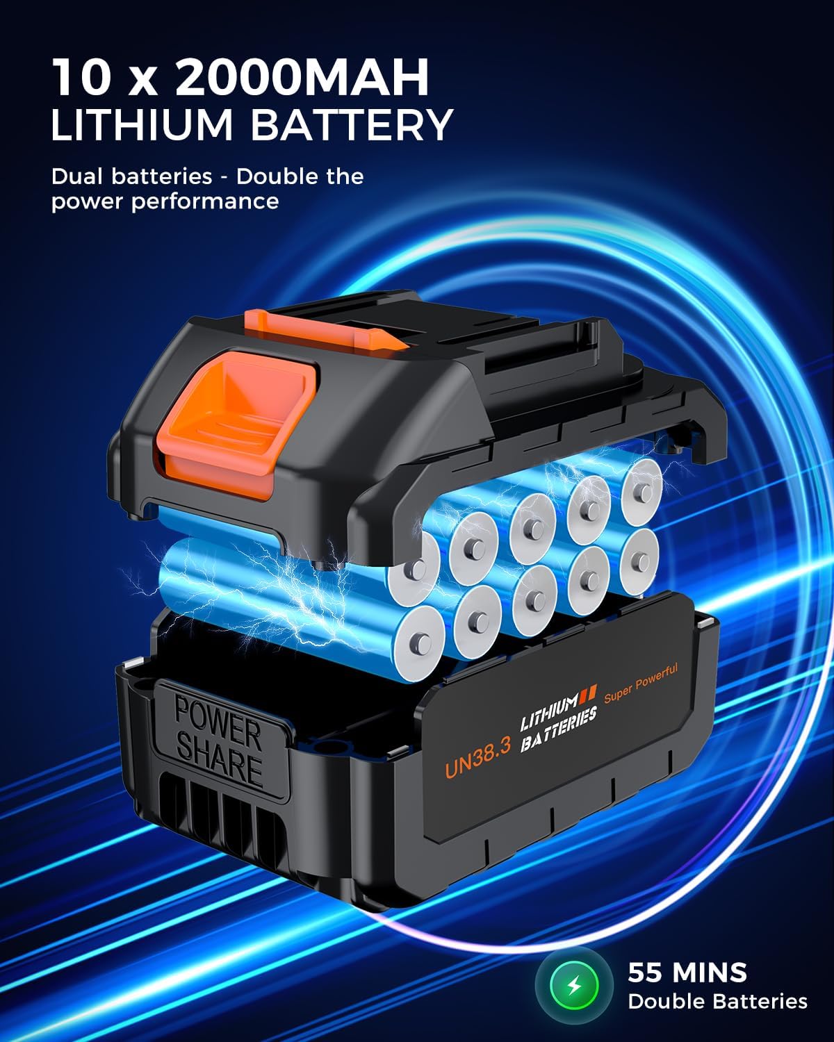 Car Vacuum Portable Cordless,High Power Suction & Blower, Wireless Handheld Vacuum Cleaner for Car, Home, Office, Pet(Coal Black)