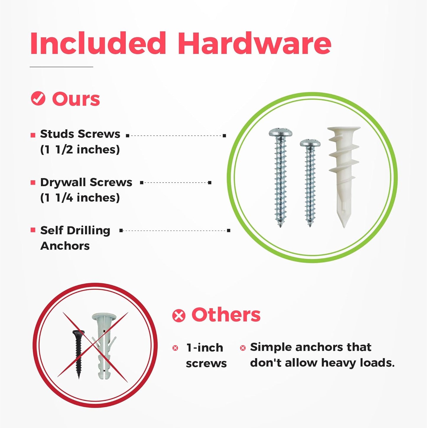 Garage Tool Organizer Wall Mount - 64 inches - Sturdy Storage Rack with Adjustable Hooks, Anti-Rust - Easy Installation, 400lbs Capacity - Garden Tool Organizer (04 Racks & 08 Hooks)