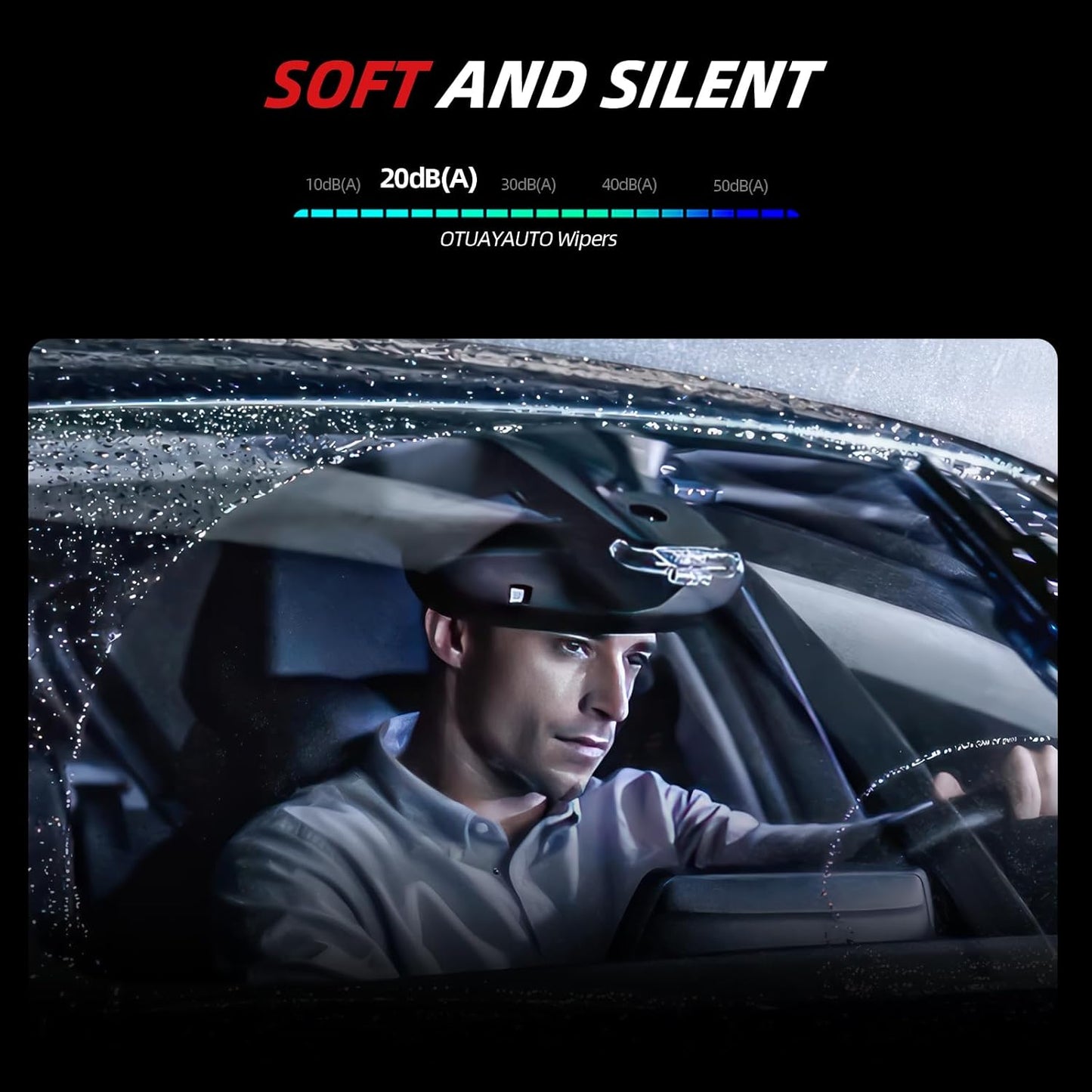 OTUAYAUTO Premium Windshield Wiper Blades - Replacement for Honda HRV HR-V 2016-2022, All-Weather Performance, Front and Rear Wiper Blades, U Hook - 26"+18"+10" (Pack of 3)