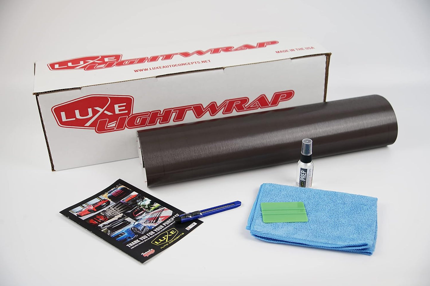 Luxe LightWrap Mid Metal Universal Headlight Tail Light Tint Kit (20” x 3 Yard)