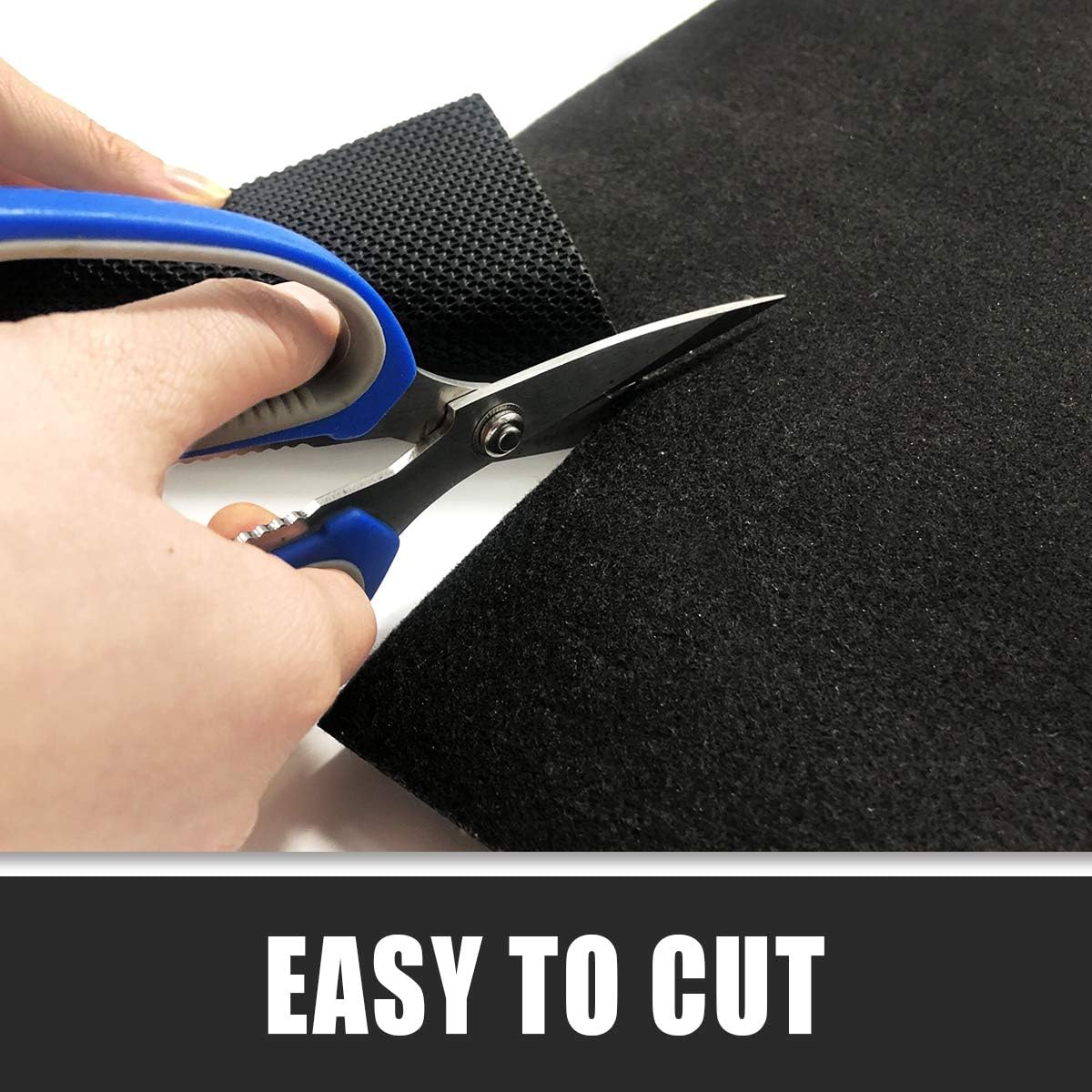 LINLA 61 x 39 in-Absorbent Oil Mat Contains Liquid Garage Floor Mat, Motorcycle Mat for Garage，Reusable, Washable, Protects Garage Floor or Driveway Surface, Shop,Parking,