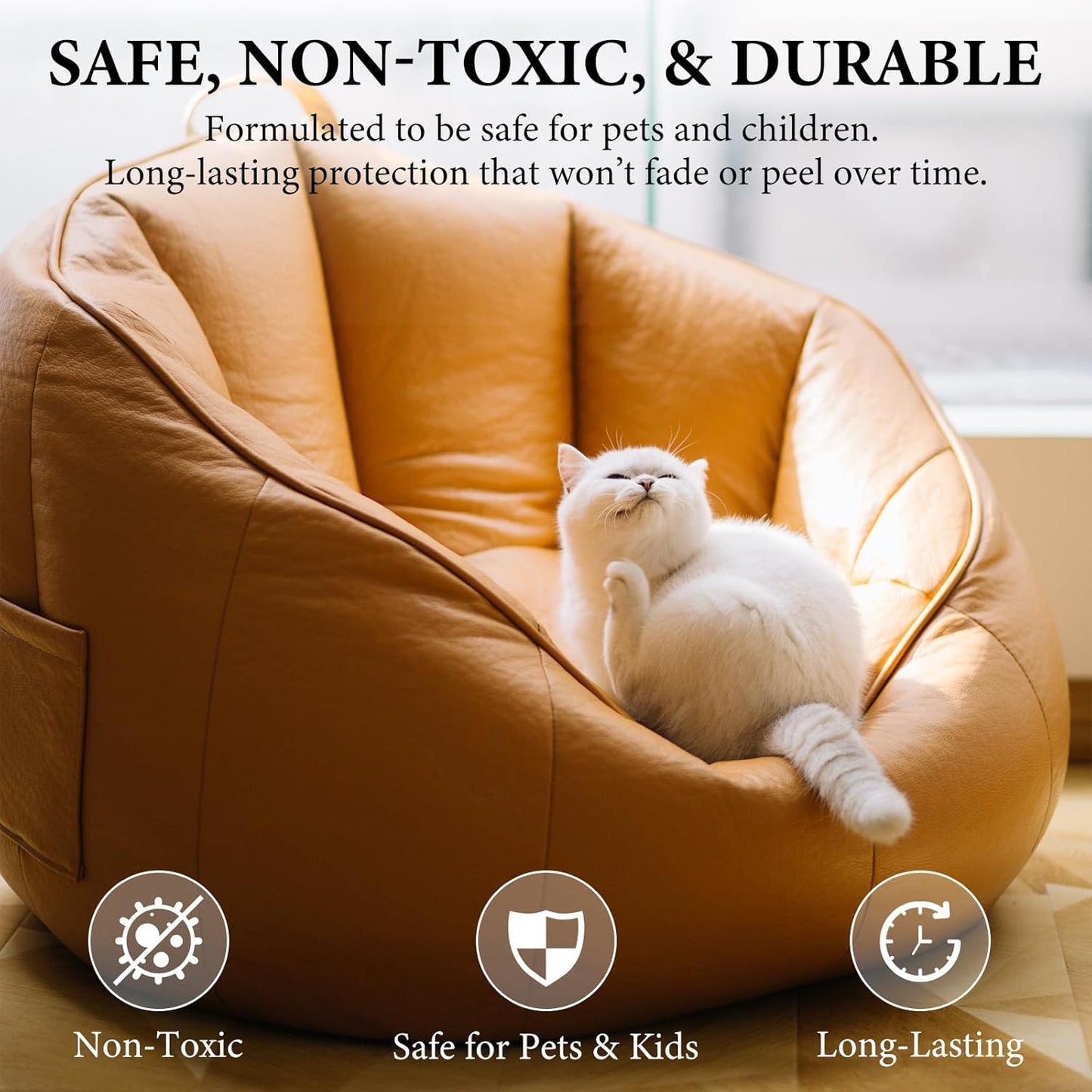 Leather Recoloring Balm Leather Color Restorer Scratch Repair Leather Paint for Furniture Couches Car Seats Shoes Bags Leather Dye and Scratched Leather with Leather Conditioner - Dark Gray