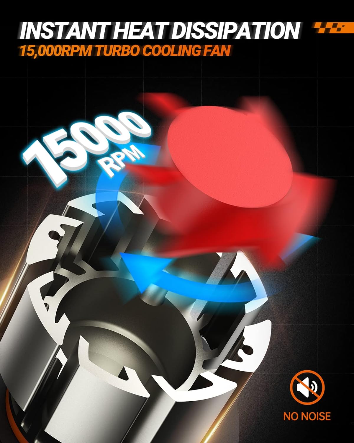 SEALIGHT 9007 LED Bulb, 36000LM 800% Brighter, HB5 Bulb 6500K Cool White, Plug-N-Play IP68 Waterproof, Pack of 2