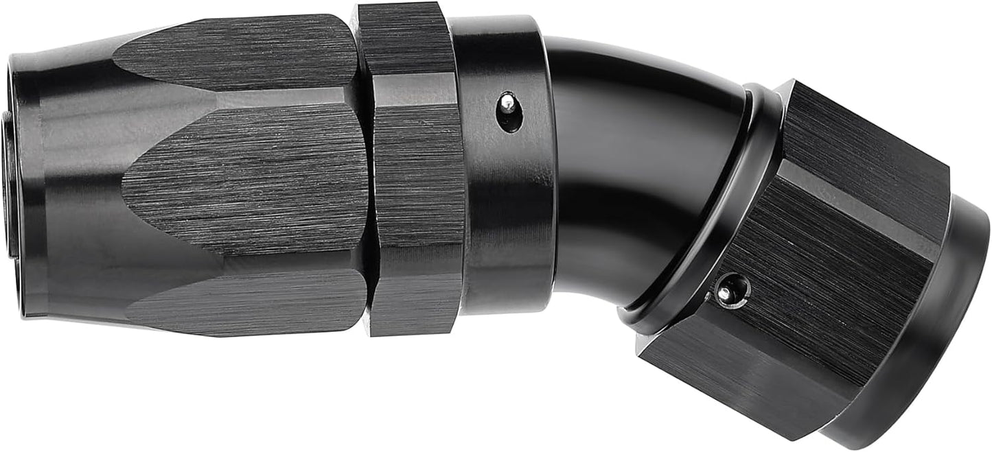 EVIL ENERGY 10AN 30 Degree One Piece Full Flow Hose End Fitting Swivel For CPE Braided Hose