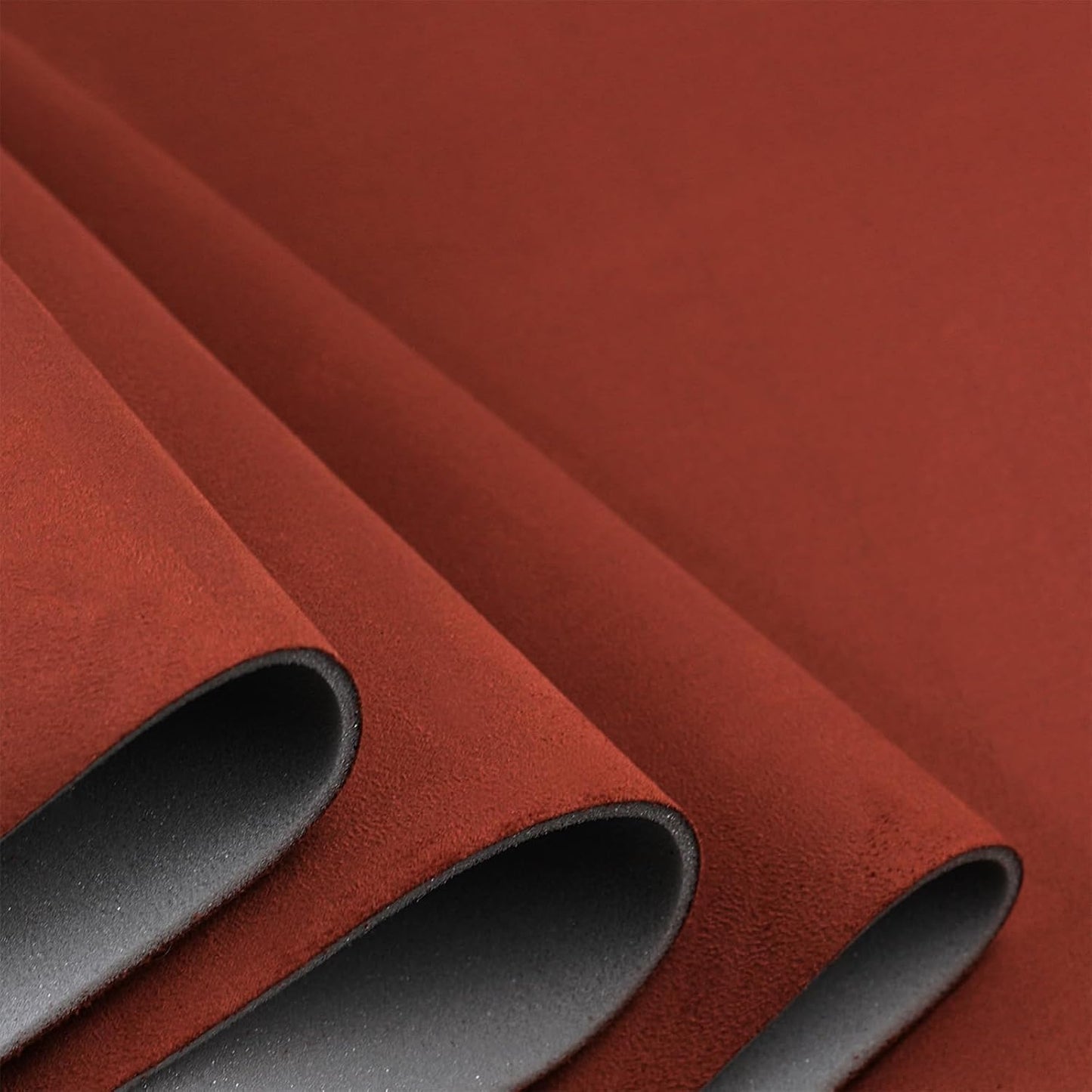 Suede Headliner Fabric with Foam Backing - Black Suede Headliner Material for Car/Truck/SUV/RV Roof, Home Repair/DIY Headliner Material Automotive Headliner Fabric (Burgundy, 96"×60“)