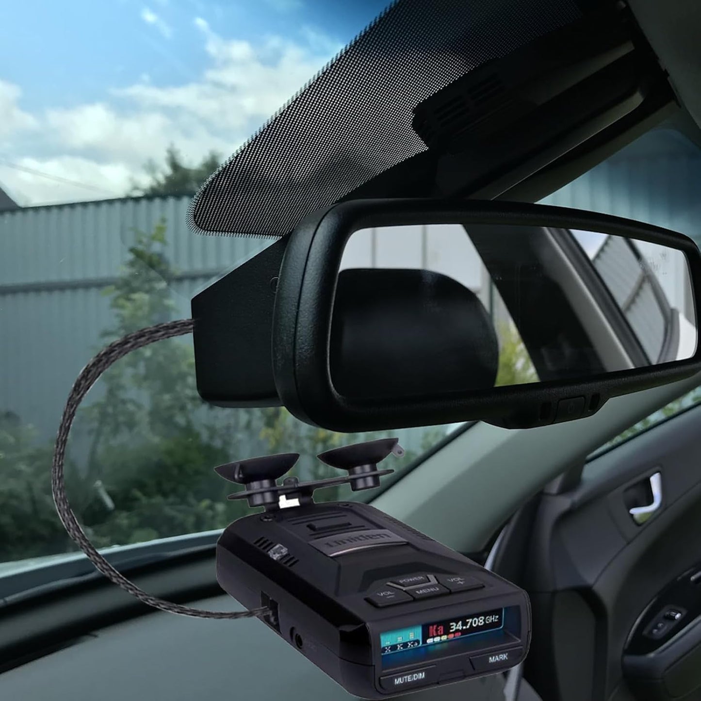 RJ11 Power Cord Compatible with Uniden Radar Mirror Wire Detectors,Model (3005201U) Fits R1 R3 R4 R7 R8 (1)